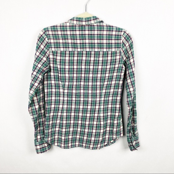 Burton Plaid Button Down Flannel Shirt - Picture 2 of 6